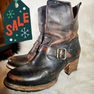 Freebird Carlito Authentic Leather Ankle Boots